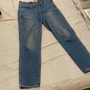 Madewell Stovepipe Jeans - Size 28